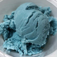 Mmmmm, a scoop of blue ice cream made from the new, natural blue food coloring.